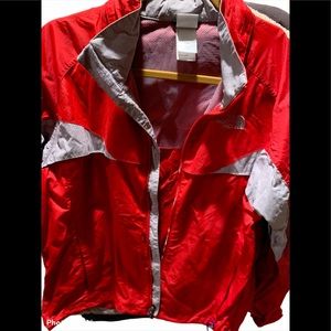 The North Face rain jacket